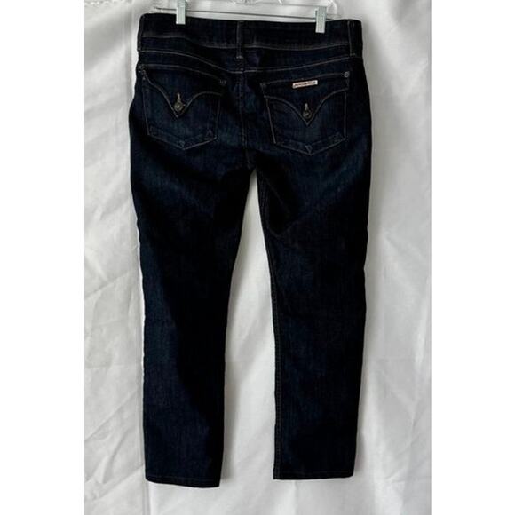 Hudson Collin Flap Skinny Jeans Women’s Size 30 Dark Wash Denim - Picture 11 of 16